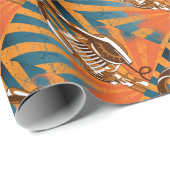 Das sprechenmikrofon geschenkpapier (Rolleneckpunkt)