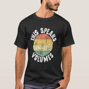 Das spricht Bände, Geschenke für Mathe-Nerds Lusti T-Shirt