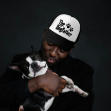 Das Sprichwort des Dogvaters in Schwarz und Weiß