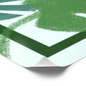 Das Sprichwort "Gerechtigkeit und Grünes Leaf" lau Poster (Ecke)