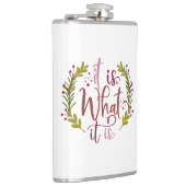 Das Sprichwort ist sehr schön Flachmann (Rechts)