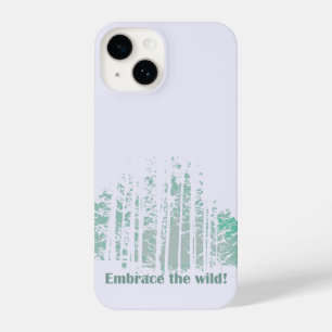 Das Sprichwort "Wilde Wildnis-Natur" iPhone 14 Hülle