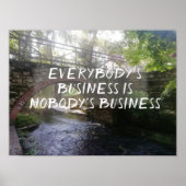 Das Sprichwörterbuch für alle Poster (Vorne)