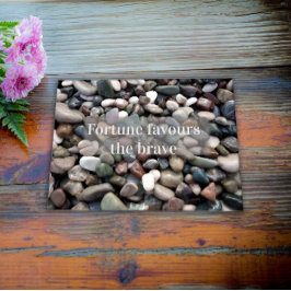 Das sprichwörtliche Glück begünstigt das tapfere P Poster