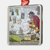 Das Sprungbrett, John Stier, der in lugt Ornament Aus Metall (Links)