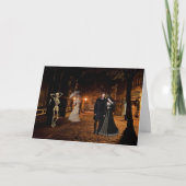 Das Spuk Alley Halloween Karte (Vorderseite)