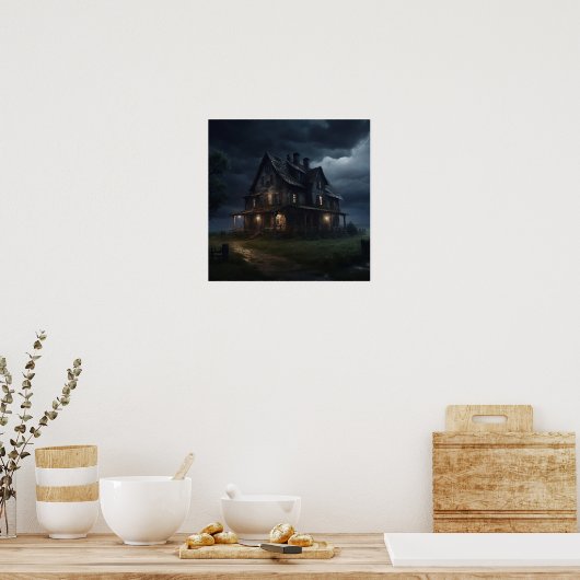 Das Spuk Bauernposter Poster (Küche)