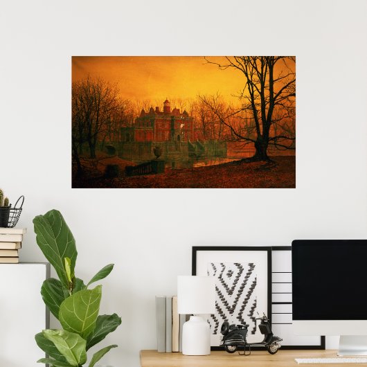 Das Spuk Haus Poster (Heimbüro)