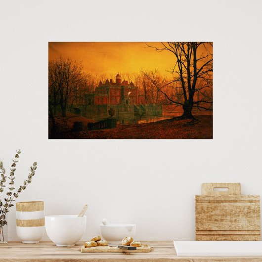 Das Spuk Haus Poster (Küche)