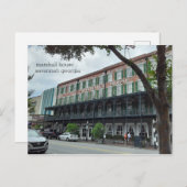 das Spuk Marshallhaus Savannah Georgia Postkarte (Vorne/Hinten)