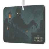 Das Spuk paranormale Auto mit einem **Enfield Polt Autolufterfrischer (Links)