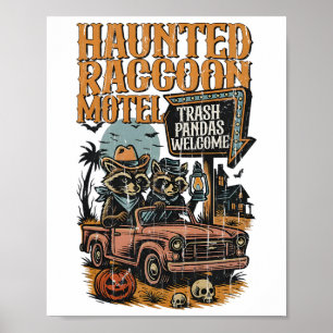 Das Spuk Raccoon Motel Poster