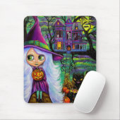 Das Spuk Treehouse Halloween-Mousepad Mousepad (Mit Mouse)