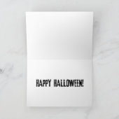 Das Spuk WaldHalloween Karte (Innenseite)