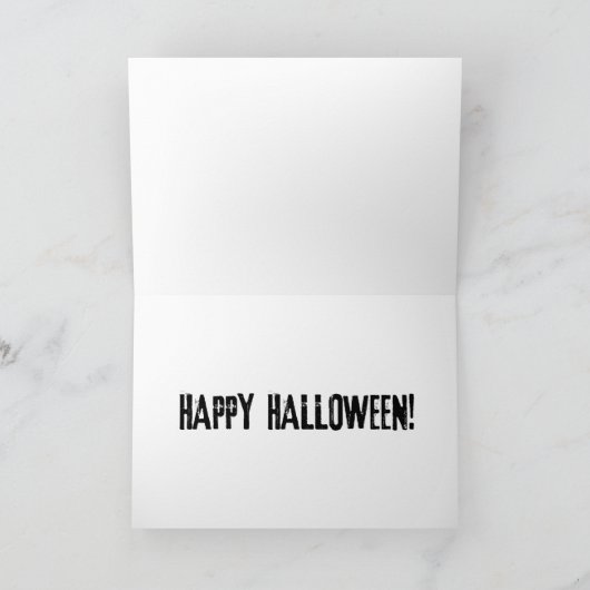 Das Spuk WaldHalloween Karte (Innenseite)