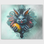 Das spukhafte Osterhasen, Geschenkpapier (Flach)