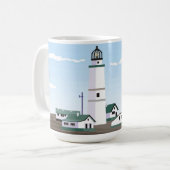 Das Square Lighthouse - Kaffeetasse (Vorderseite Links)