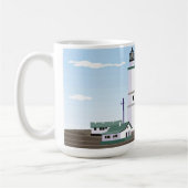 Das Square Lighthouse - Kaffeetasse (Links)