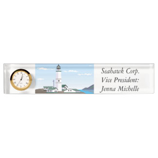 Das Square Lighthouse - Namensplakette