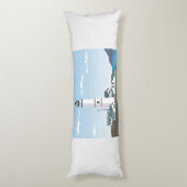 Das Square Lighthouse - Seitenschläferkissen (Rückseite (Vertikal))