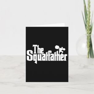 Das Squat-Vater-Shirt für Männer überschwemmt Squa Karte