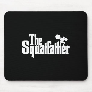Das Squat-Vater-Shirt für Männer überschwemmt Squa Mousepad