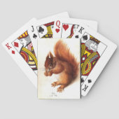 DAS SQUIRREL MIT NUTS VON Albrect Durer Spielkarten (Rückseite)