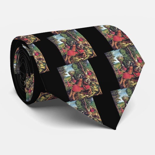 Das St George, das den Drachen durch Beck Leonhar Krawatte (Gerollt)