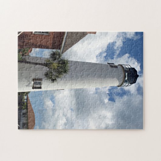 Das St George Island Lighthouse wurde auf einer Puzzle (Horizontal)