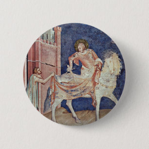 Das St Martin, das seinen Mantel durch Martini Button
