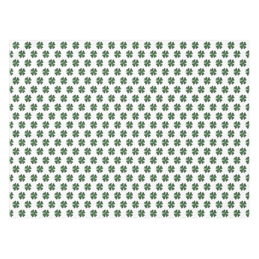 Das St. Patrick's Day Party mit grünem Glück Tischdecke (Vorderseite (Horizontal))