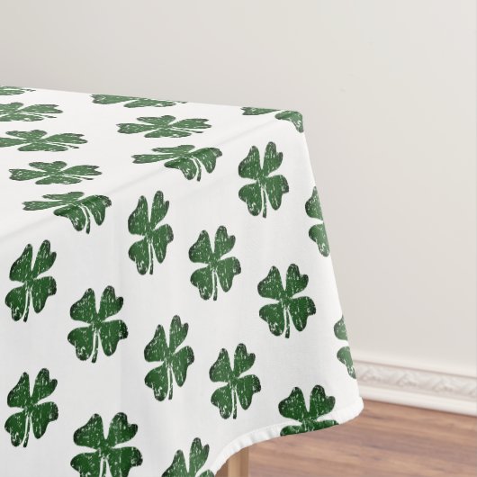 Das St. Patrick's Day Party mit grünem Glück Tischdecke (Beispiel)