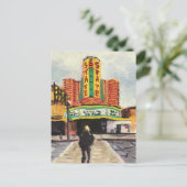 Das Staat Theater Ann Arbor Postkarte (Stehend Vorderseite)