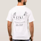 Das STAC der Männer T - Shirt 2016-2017 (Rückseite)