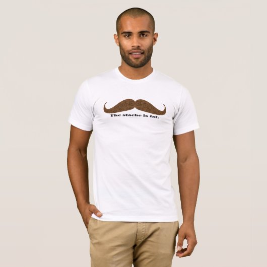 Das stache ist - T-Shirt fett (Vorne ganz)