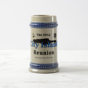 Das Stadt-Insel-Wiedersehen 2012 STEIN Bierglas