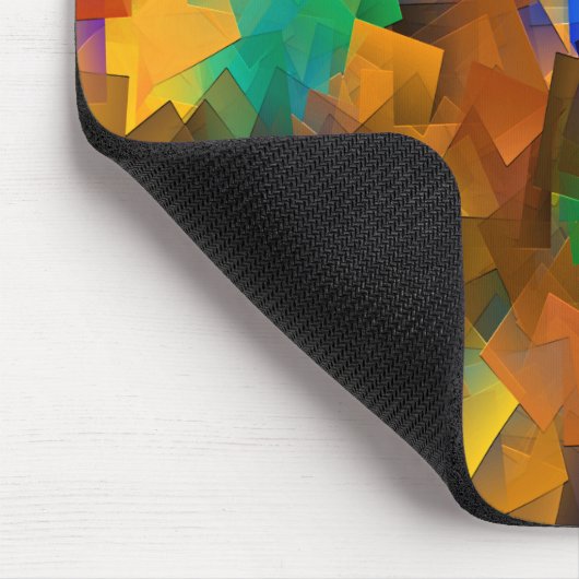 Das Stadtbild am Meer... Mousepad (Ecke)