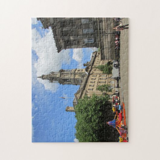 Das Stadtzentrum von Preston. Puzzle (Vertikal)