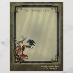 Das Stag-Schreibpapier