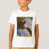 Das StahlkopfLachsspringen in Grizzlybären mouth T-Shirt (Vorderseite)