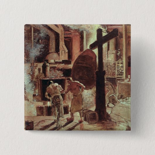 Das Stahlwerk Button (Vorderseite)