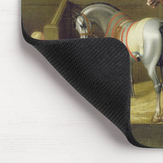 Das Ställe und zwei berühmte laufende Mousepad (Ecke)