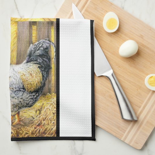 Das Stallorster Geschirrtuch (Viertel Falte)