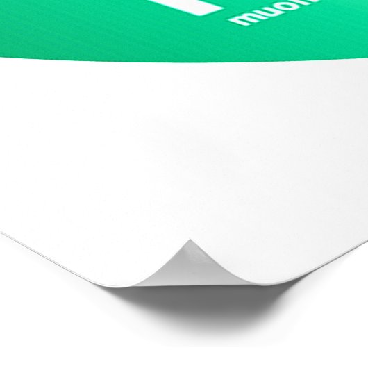 Das Standardmodell der Teilchenphysik Poster (Ecke)