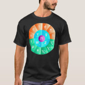 Das Standardmodell der Teilchenphysik T-Shirt (Vorderseite)