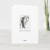 Das ständige Chat in meinem Kopf durch Mike Heselt Karte (Rückseite)