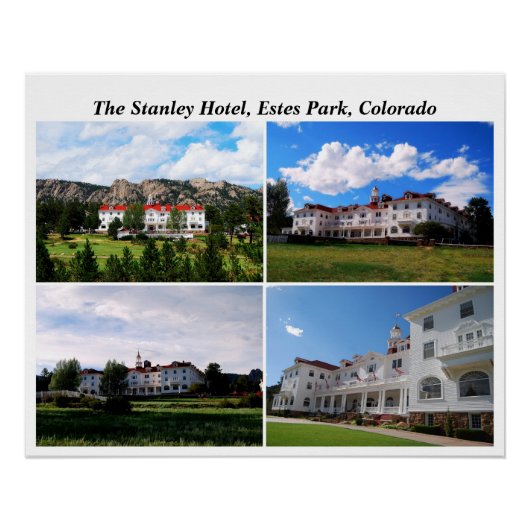 Das Stanley Hotel, Estes Park, Colorado Poster (Vorderseite)