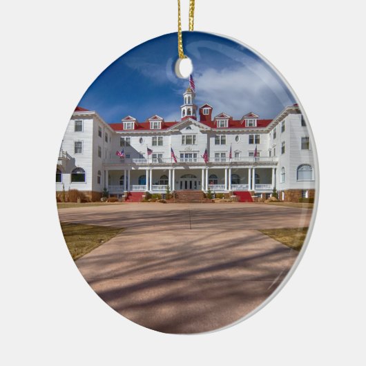 Das Stanley-Hotel Keramikornament (Links)