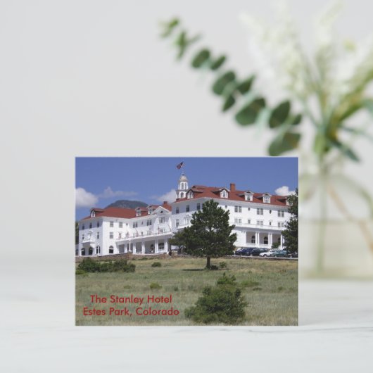 Das Stanley Hotel Postkarte (Stehend Vorderseite)