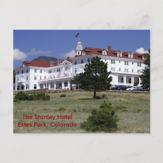 Das Stanley Hotel Postkarte (Vorderseite)